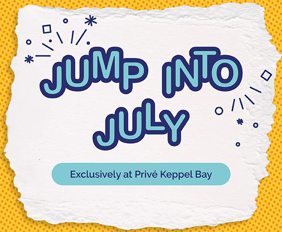 Privé Keppel Bay – July Activities