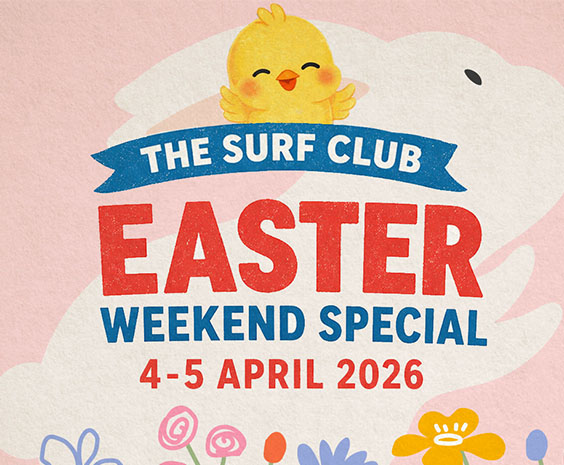 The Surf Club by Tin Box – Easter Weekend Special
